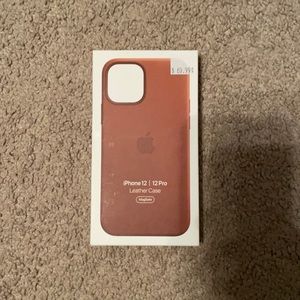 iphone 12 pro leather Apple case